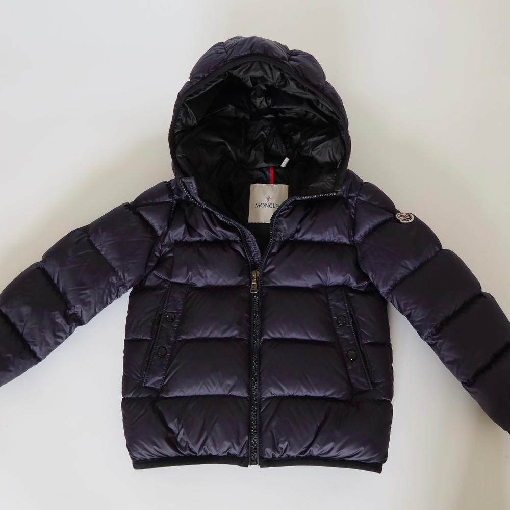 Moncler Hooded Down Jacket Boys 6Y